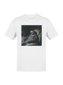 Sloth in Pajamas Lounging Relaxed Men's T-shirt