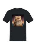 Retro Futuristic Cat Vision Men's T-shirt