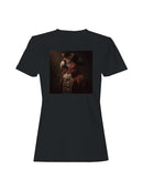 Regal Parrot in Pirate Attire Women's T-shirt