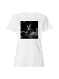 Vinyl Vibes: Bunny and Records Women's T-shirt