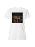 Bulldog Scream at Sunset Bridge Women's T-shirt