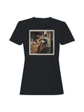 Streetwise Raccoon in Leather Women's T-shirt
