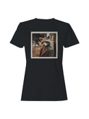 Streetwise Raccoon in Leather Women's T-shirt