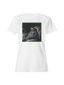 Sloth in Pajamas Lounging Relaxed Women's T-shirt