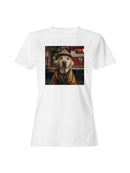 Courageous Canine Firefighter Women's T-shirt