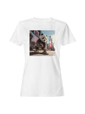 Panda Skateboarding Adventure Women's T-shirt