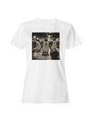 Bowling Penguins Vintage Scene Women's T-shirt