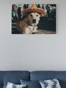 Fiesta Canine in Sombrero UN Poster