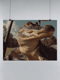Golf Course Gator Adventure UN Poster