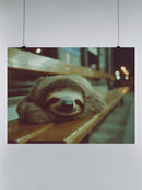 Nighttime Sloth Serenity UN Poster