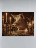 Pig's Candlelit Feast UN Poster