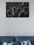 Raccoons United: Patriotic Stance UN Poster