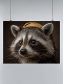 Regal Raccoon in Renaissance Attire UN Poster