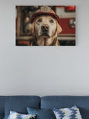 Courageous Canine Firefighter UN Poster