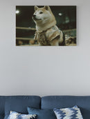 Shiba Inu in Samurai Armor UN Poster