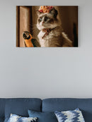 Regal Cat and Parrot Harmony UN Poster