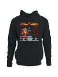 Santa vs Krampus Showdown Men's Hoodie