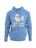 Santa Cool Sleigh All Day Men's Hoodie