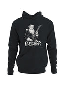 Rocking Santa Sleigher Design Men's Hoodie