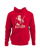 Santa Rock Sleigher Graphic Men's Hoodie