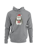 Festive Hedgehog Holiday Cheer Men's Hoodie