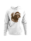 Festive Dachshund in Santa Hat Men's Hoodie