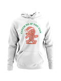 Gingerbread "Catch Me" Holiday Fun Men's Hoodie
