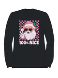 Cool Santa 100% Nice Men's Sweatshirt