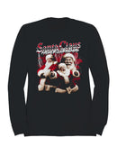 Santa Claus Father Christmas Trio Men's Sweatshirt