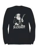 Rocking Santa Sleigher Design Men's Sweatshirt