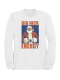 Big Nick Energy Vintage Santa Men's Sweatshirt
