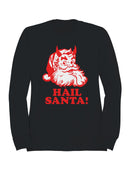 Hail Santa Devilish Holiday Spirit Men's Sweatshirt