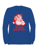 Hail Santa Devilish Holiday Spirit Men's Sweatshirt