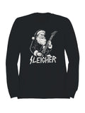 Rocking Santa Sleigher Design Women's Sweatshirt