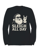 Santa Cool Sleigh All Day Women's Sweatshirt