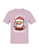 Santa on the Nice List Men's T-shirt