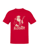 Santa Rock Sleigher Graphic Men's T-shirt
