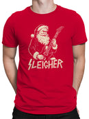 Santa Rock Sleigher Graphic Men's T-shirt