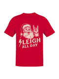 Rockin' Santa Sleigh All Day Men's T-shirt