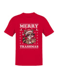 Merry Trashmas Raccoon Sweater Men's T-shirt