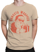 Gangsta Santa Gift Wrapper Men's T-shirt