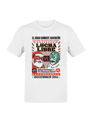 Lucha Libre Christmas Showdown Men's T-shirt