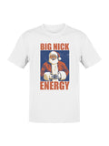 Big Nick Energy Vintage Santa Men's T-shirt