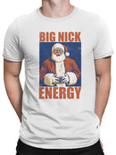 Big Nick Energy Vintage Santa Men's T-shirt