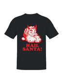 Hail Santa Devilish Holiday Spirit Men's T-shirt
