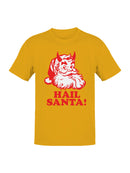 Hail Santa Devilish Holiday Spirit Men's T-shirt