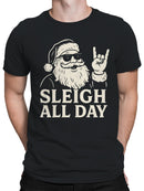 Santa Cool Sleigh All Day Men's T-shirt