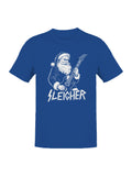 Rocking Santa Sleigher Design Men's T-shirt