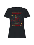 Silent Night Horror Holiday Design Women's T-shirt