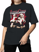 Santa Claus Father Christmas Trio Women's T-shirt